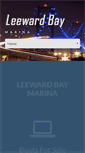 Mobile Screenshot of leewardbaymarina.com